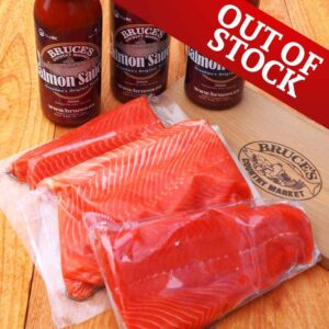 DEPOSIT • Sockeye Salmon Fillets ($200/10lb Case)